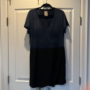 Dolan blue and black dress